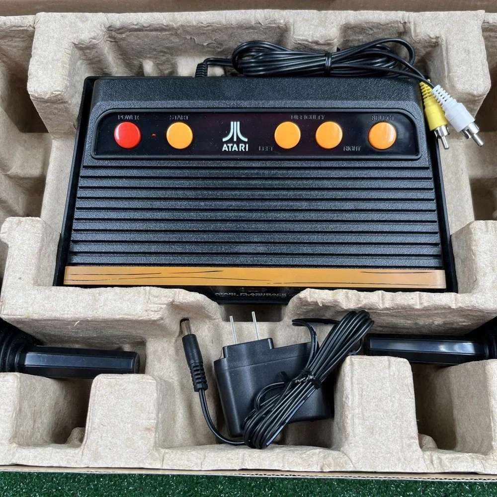 Atari Flashback 4 Classic Game Console Special Edition 76 Games In Box No Poster